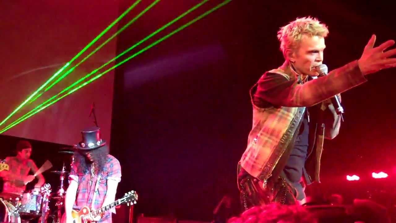 BILLY IDOL & SLASH (with DAVE NAVARRO & TRAVIS BARKER) - REBEL YELL in HOLLYWOOD NOV. 2009