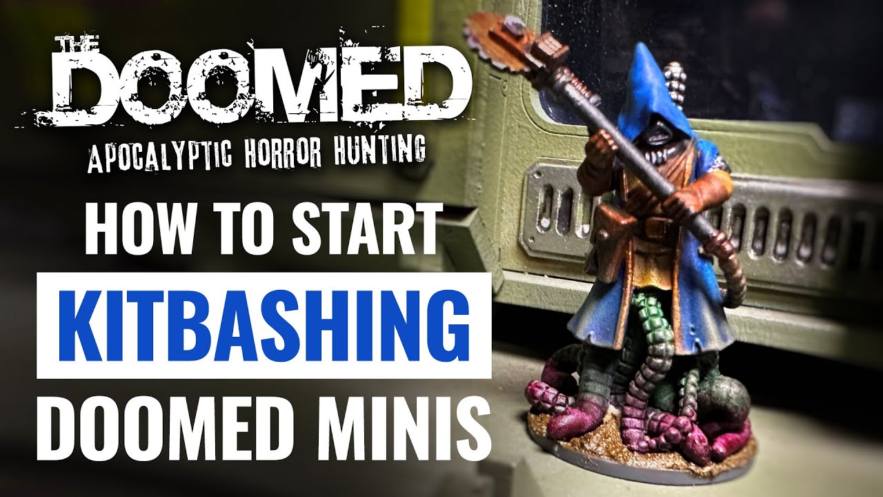 Как сделать китбаш миниатюр для The Doomed: новой военной игры от Osprey Games! #TheDoomedWeek