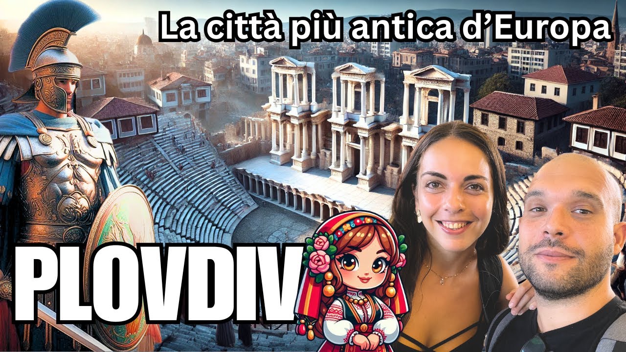 Plovdiv è Meglio di Sofia? Scopriamolo 🏛️🇧🇬 (with subtitles)