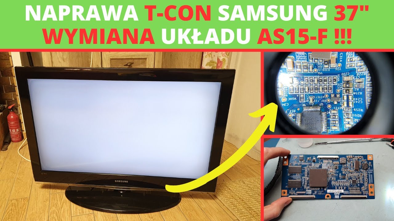 Uszkodzony SAMSUNG TV 37