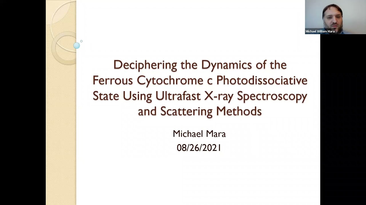 Deciphering the Dynamics of the Ferrous Cytochrome c Photodissociative State by Ultrafast X-ray...