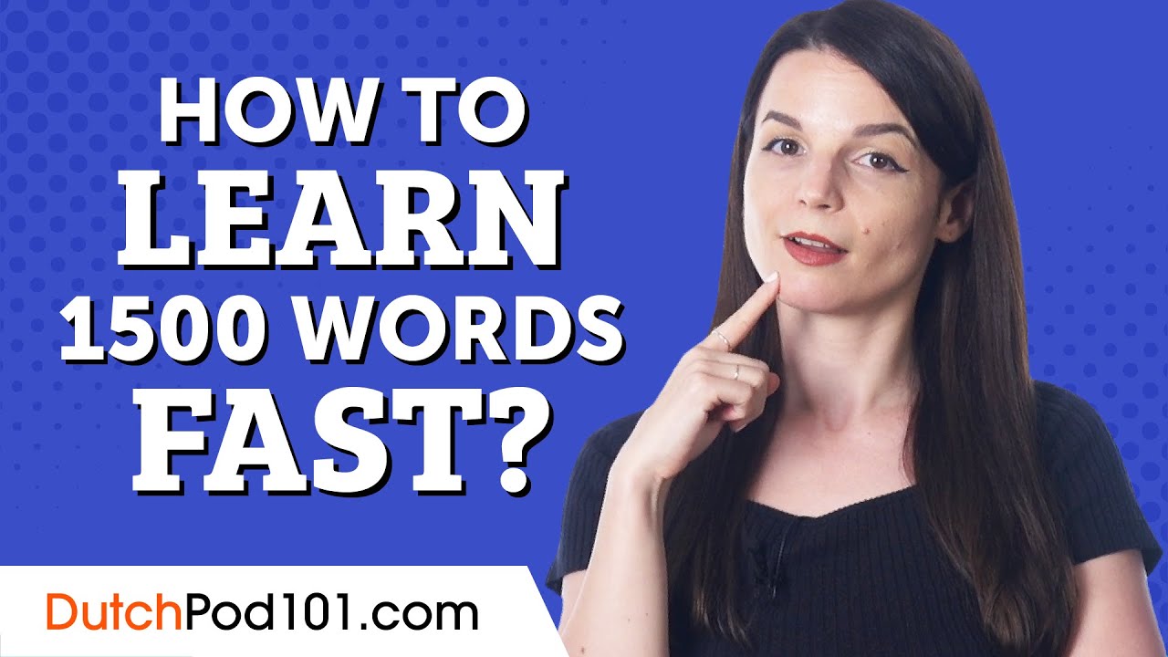 How to Learn the 1500 Most Common Dutch Words with Visual Flashcards