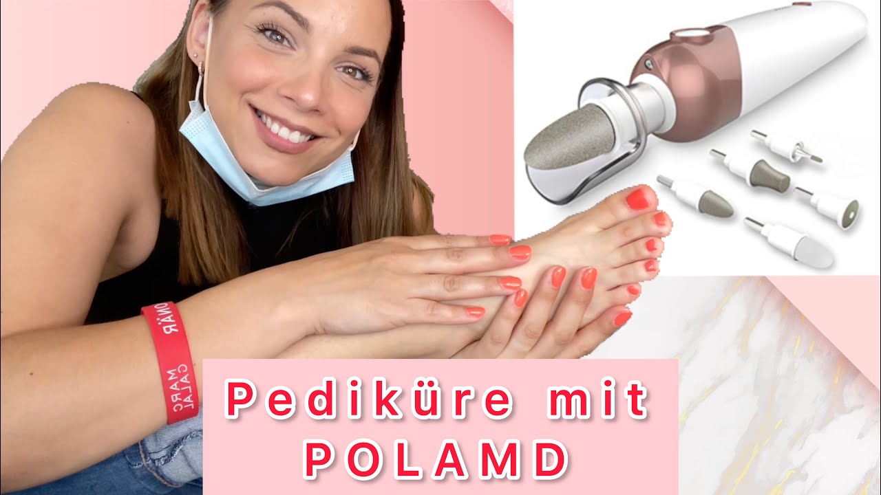 Ich teste das POLAMD Maniküre/Pediküre Set elektrisch ⚡️😩 10% Rabattcode: KatjaDaniel