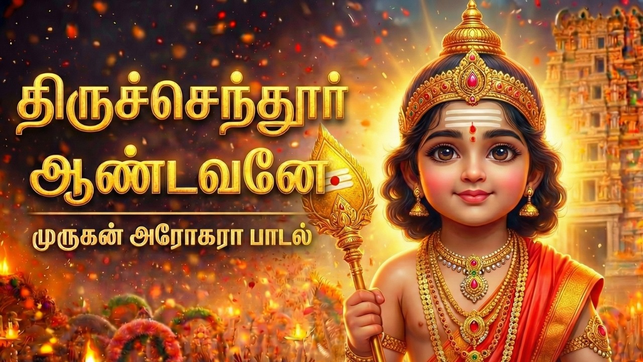 திருச்செந்தூர் ஆண்டவனே  🦚 | அரோகரா கந்தனே பாடல் | High Energy Tamil Folk | Murugan Devotional Song