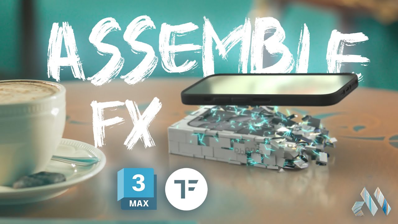 Assemble FX Tutorial | Tyflow & 3dmax
