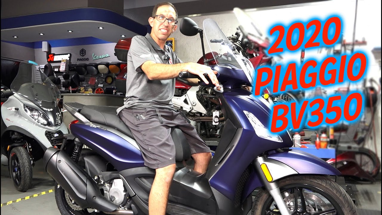All New 2020 Piaggio BV350 Review