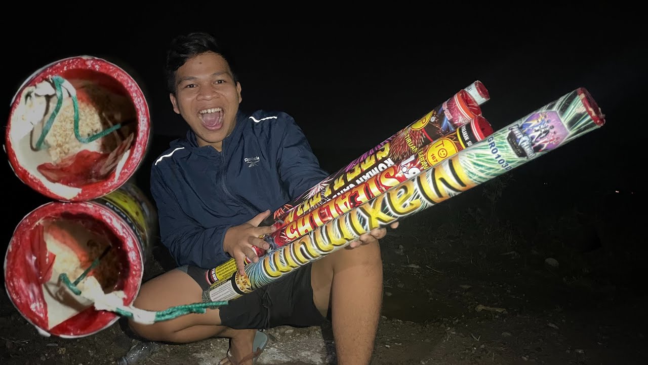 NYUMET SEMUA MERCON ROMAN CANDLE JUMBO MALAM RAMADHAN 2022!!! HARI KE-12 MANTAB