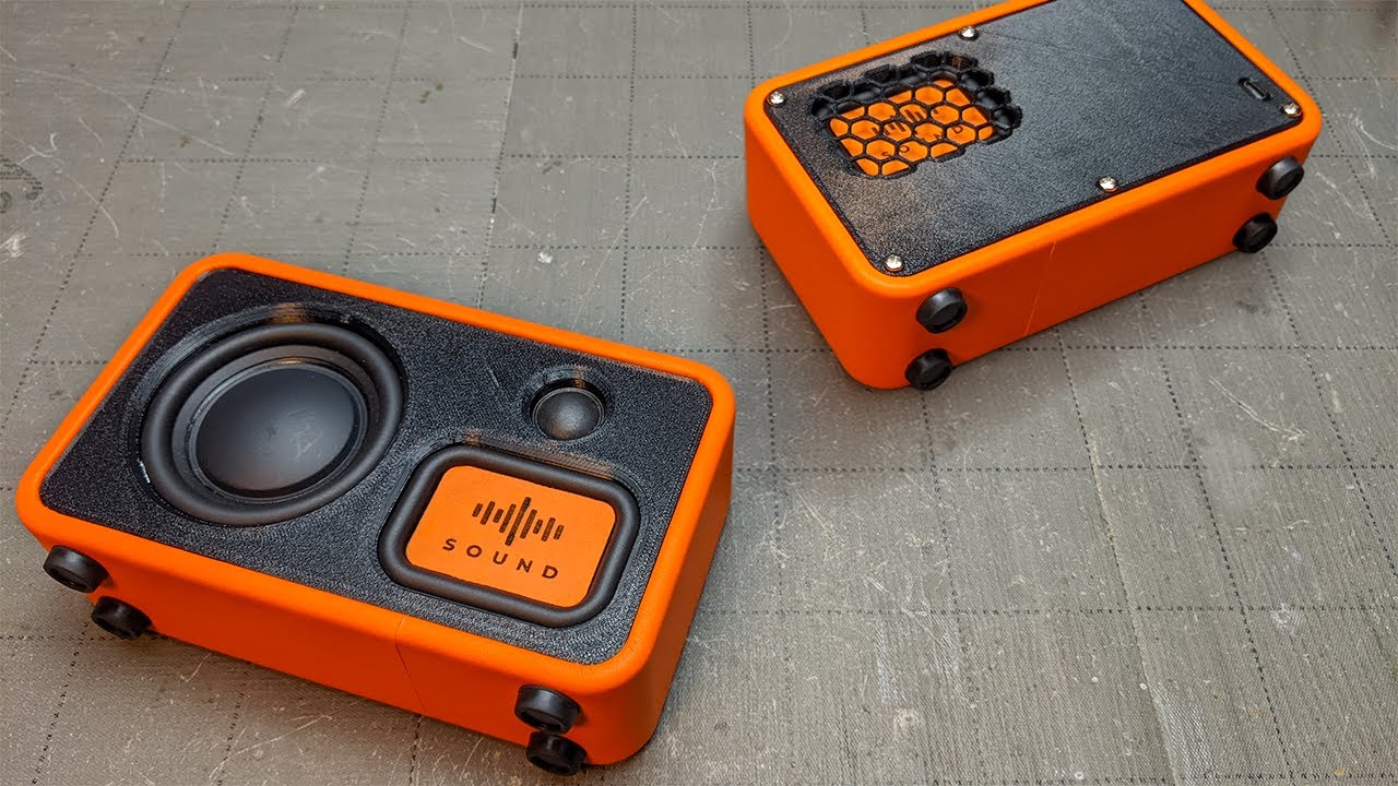 DIY Portable Power Speaker ⚡ | Big Sound in a Small Box
