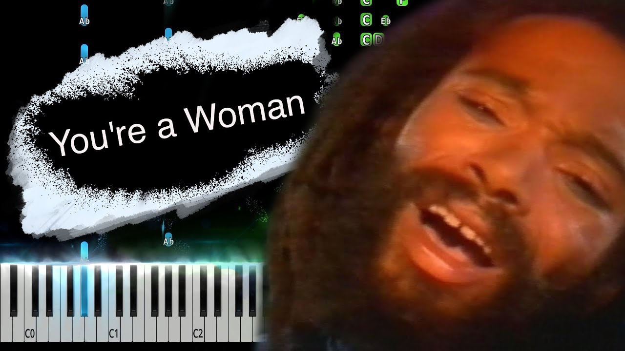 Bad Boys Blue - You're A Woman Piano Tutorial