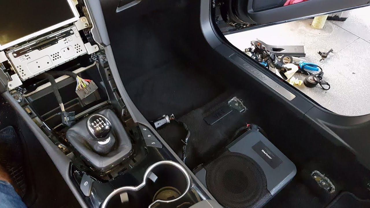 🔊 How to Alpine PWE-S8 Underseat Subwoofer | Step By Step Install On a Mk5 Ford Mondeo | Fusion