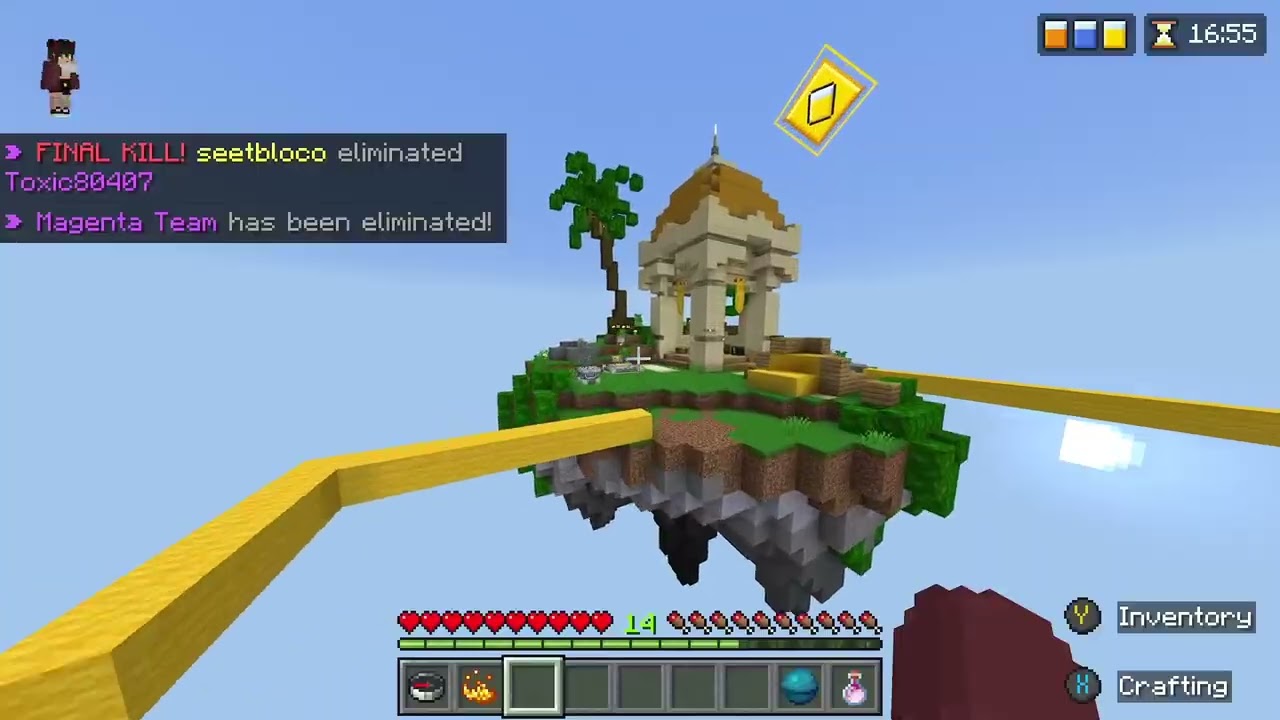 Minecraft bedrock server the hive with @toxaclock 