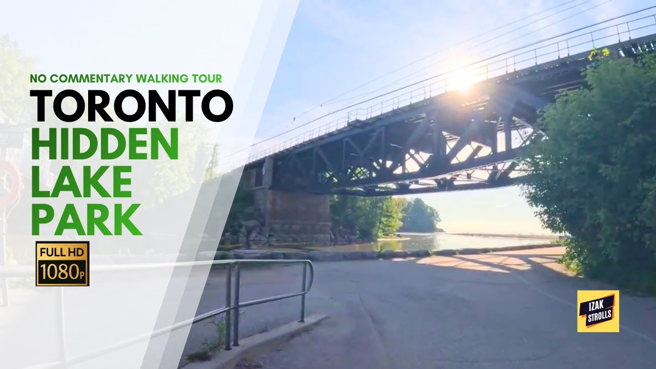 Port Union Waterfront Park Walk Part 3 | Peaceful Toronto Lakeside Walking Tour | No Commentary