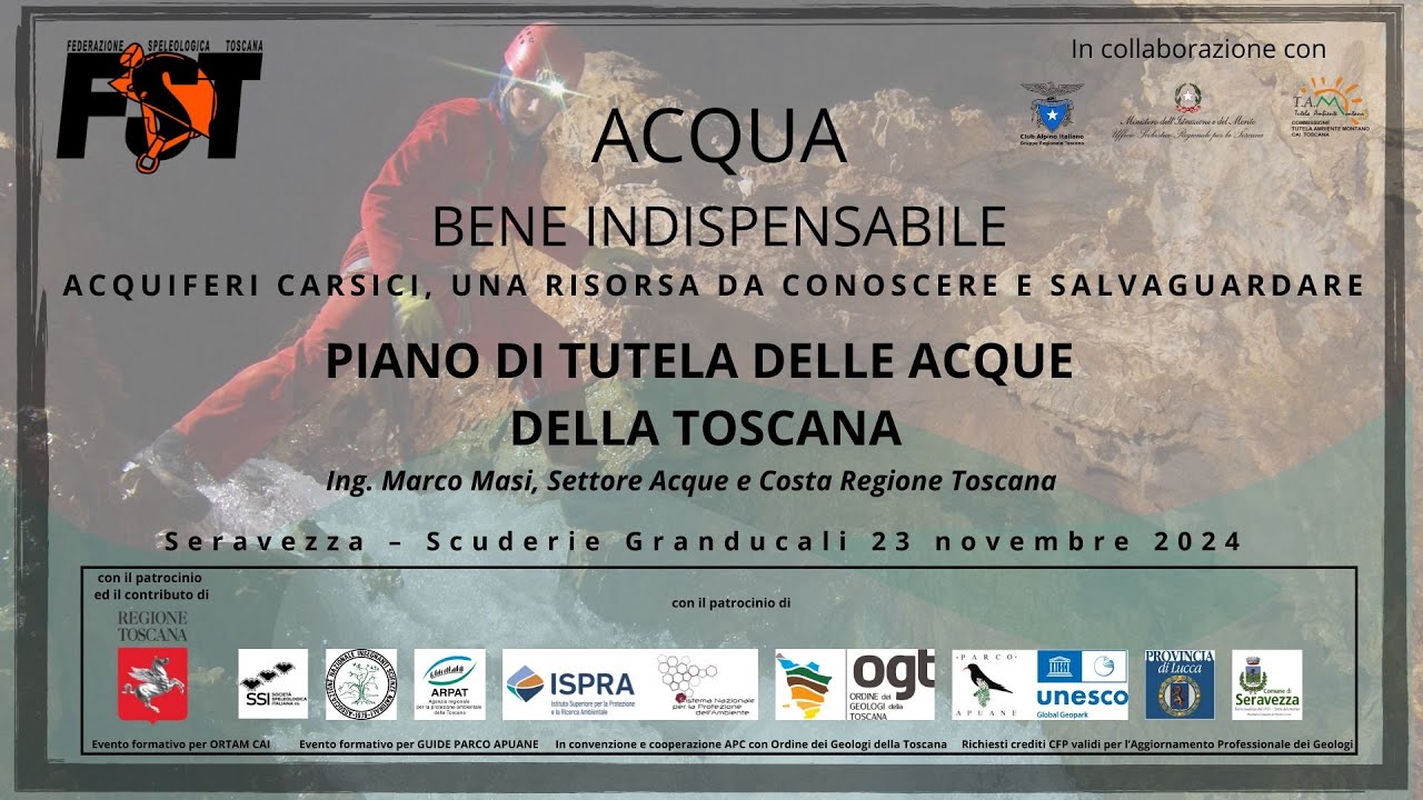 Piano di tutela delle acque della Toscana, M. Masi - Parte 1