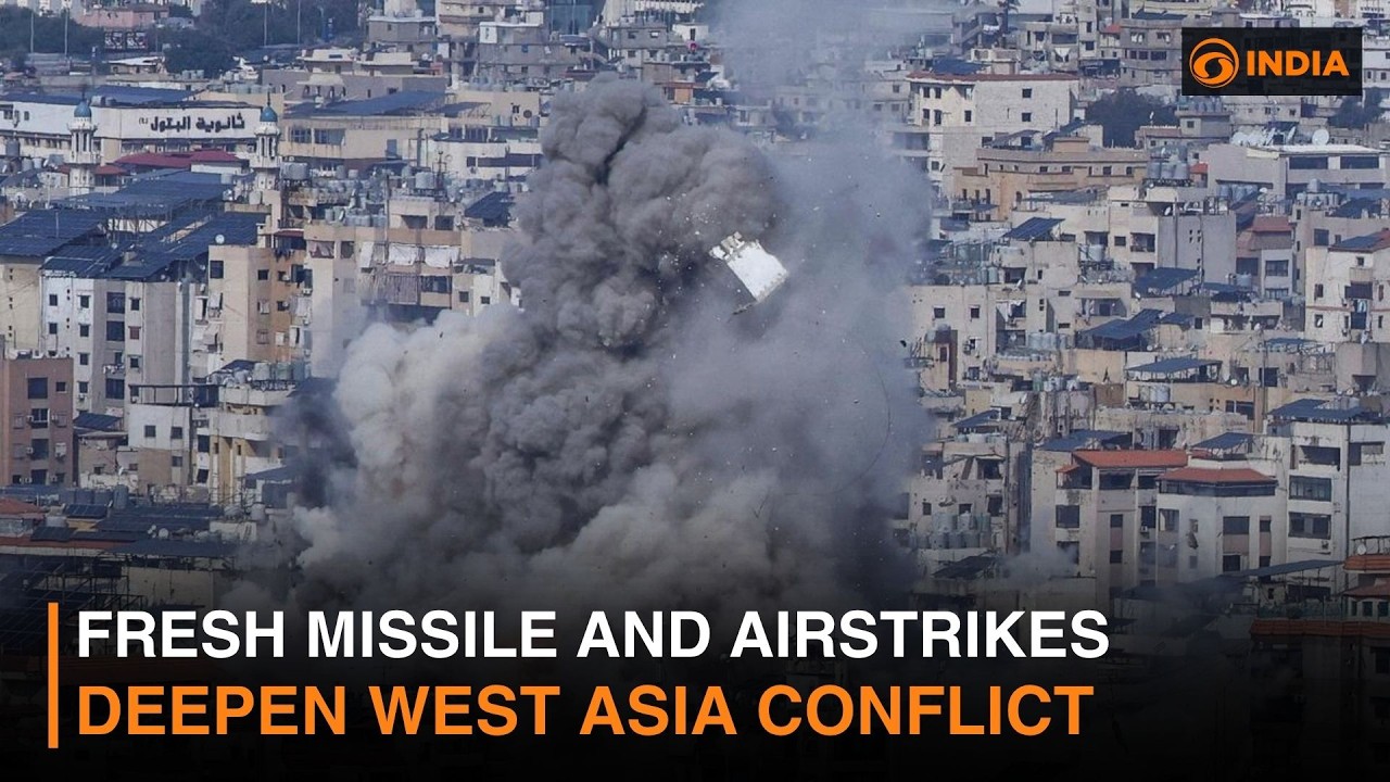 Fresh Missile and Airstrikes Deepen West Asia Conflict