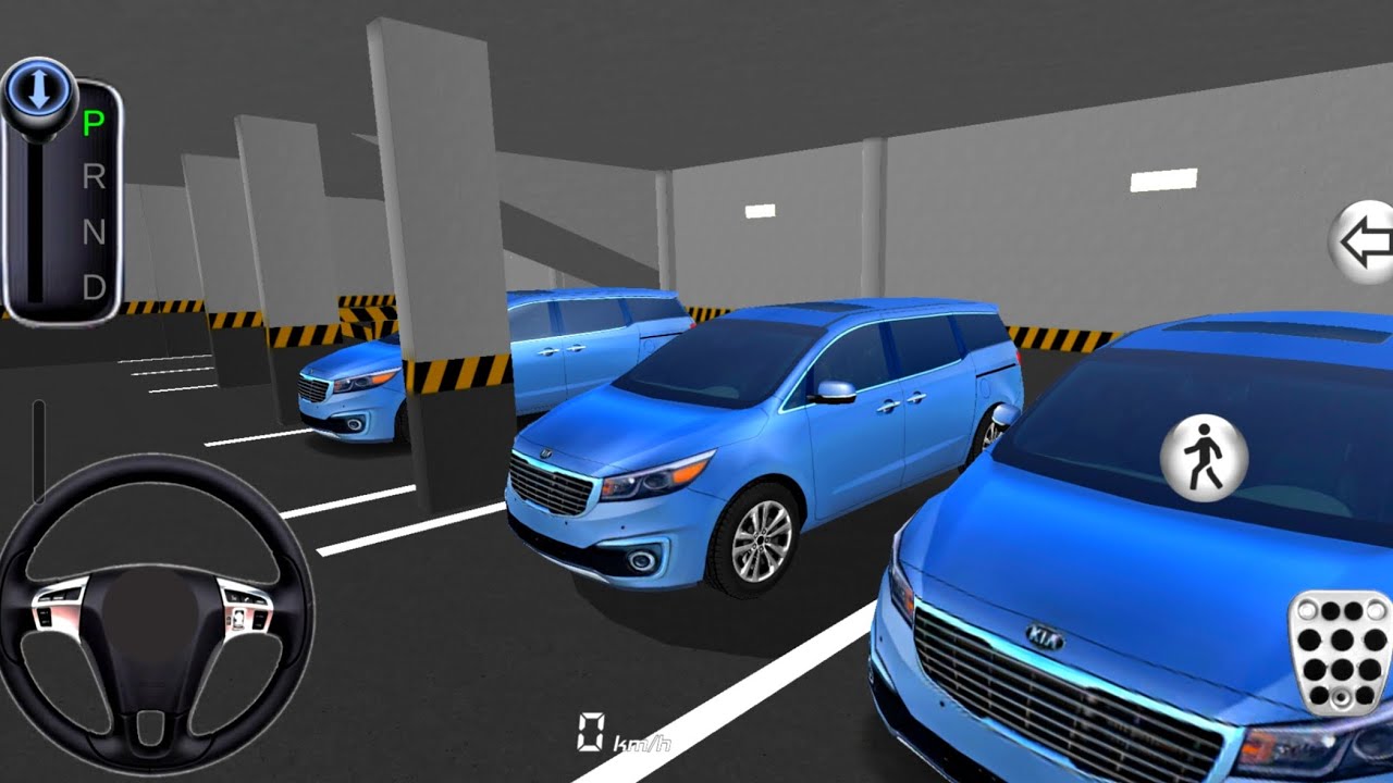 New Kia Carnival  For Parking - 3d Driving Class android game || Car Game #gameplay #cargame