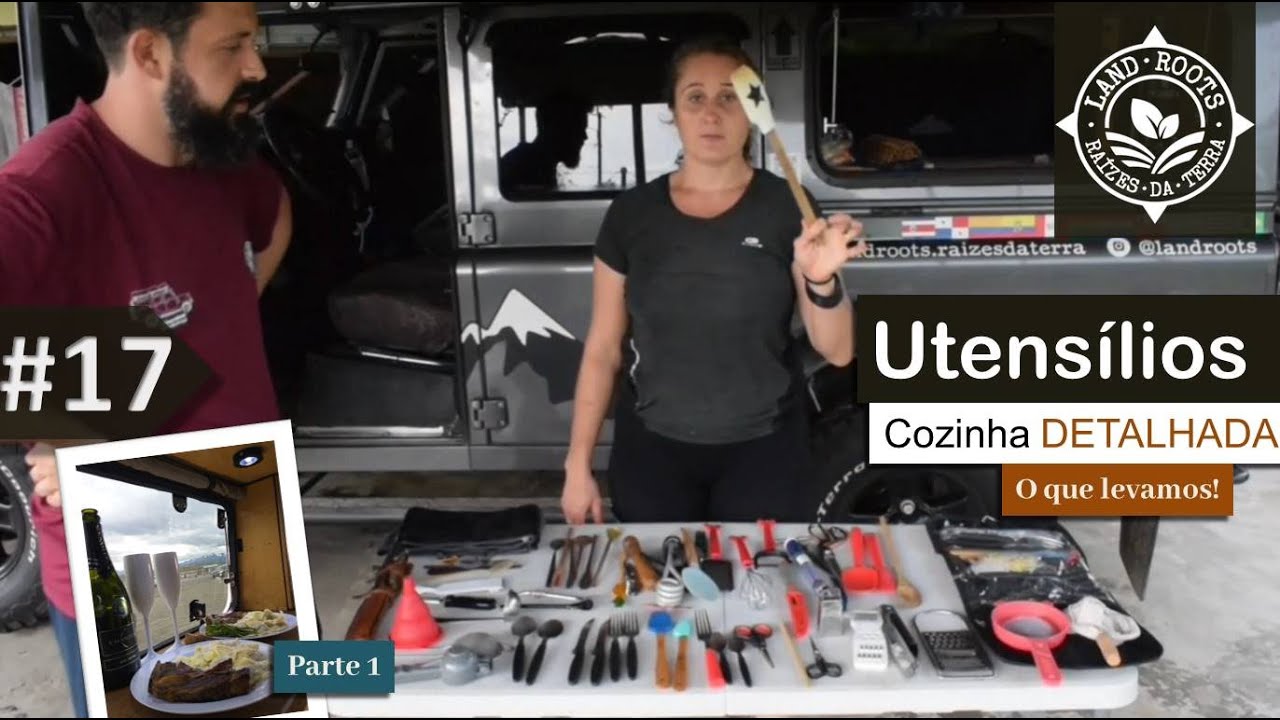 Utensílios de COZINHA de camping parte 1, Expedição Land Roots. #17
