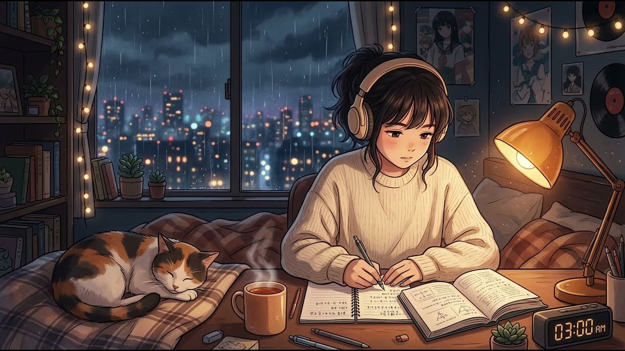 3AM Study Session Lofi | Deep Focus Beats for Late Night Study/Deep Night Lofi Study Session