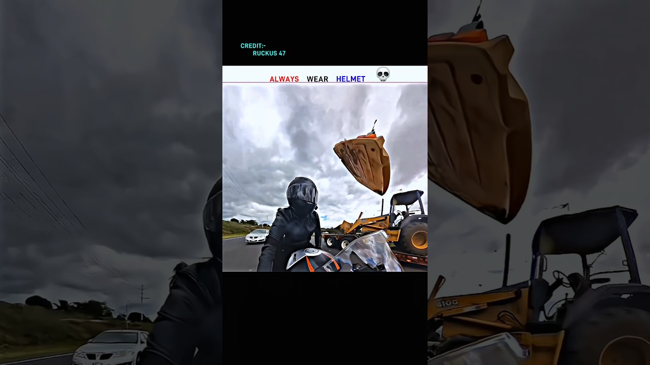 Always Wear Helmet 💀 #shorts #ktm #motovlog