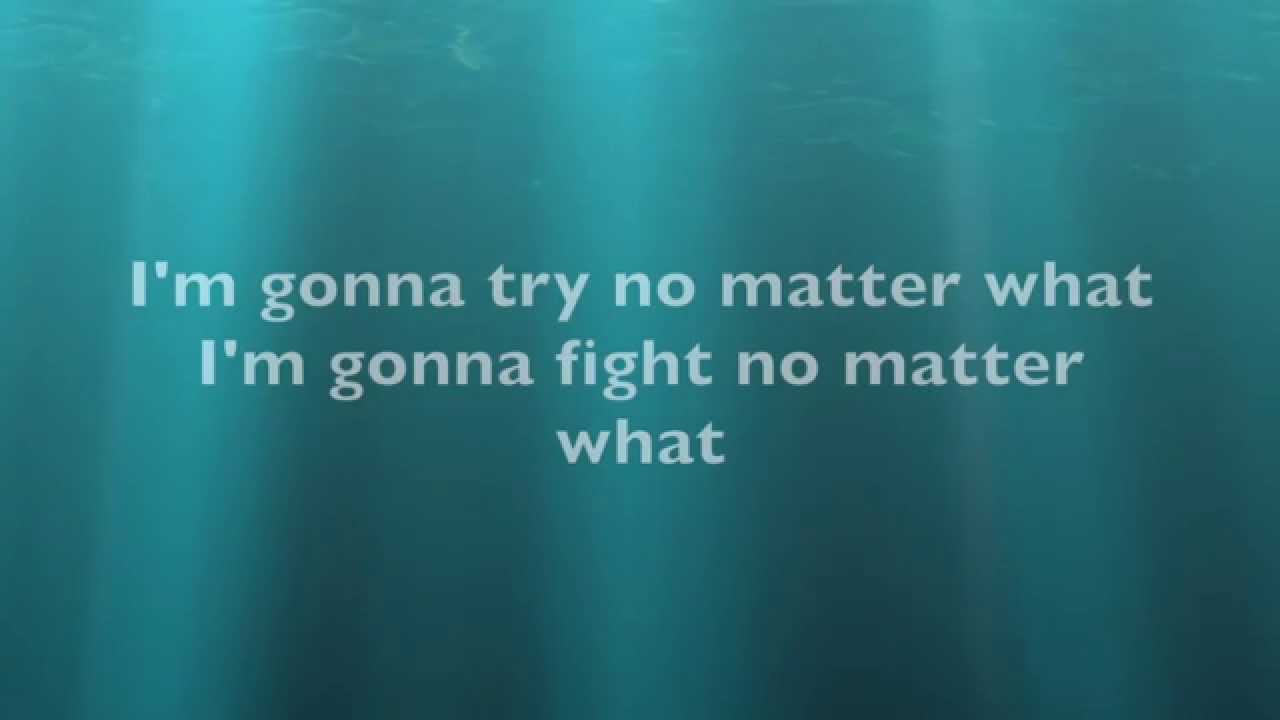 Nia Frazier's Nationals Solo Song - No Matter What - Lyric Video - by Jennifer Edison