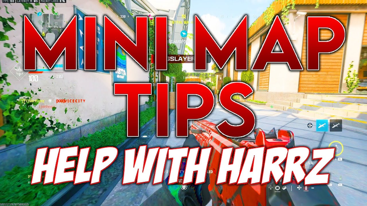 How to use the MINI MAP CORRECTLY in MW3 Ranked! Help with Harrz Ep 16