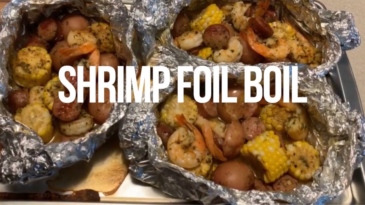 How to make A Shrimp Foil boil (AKA) Seafood boil