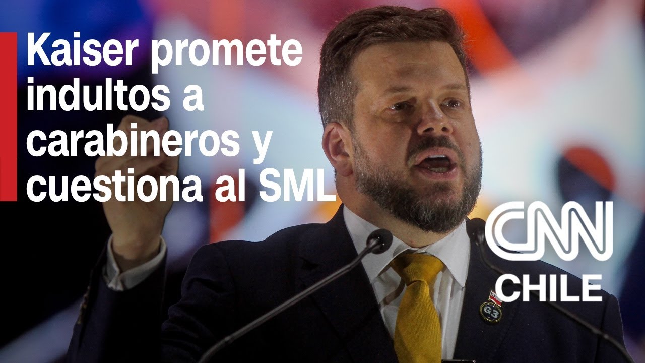 Polémica en cierre de campaña de Kaiser con tercera estrofa del himno y gritos pro Pinochet