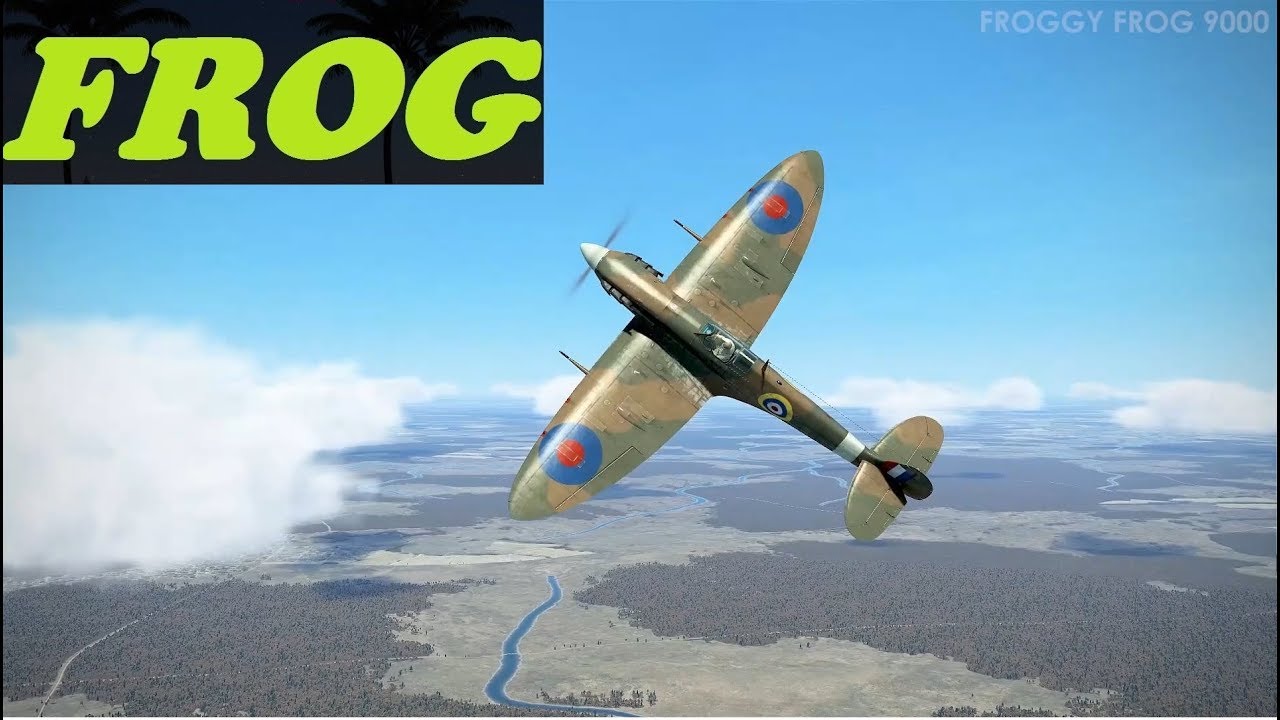 Spitfire intercepts Luftwaffe. (IL-2 BOM)