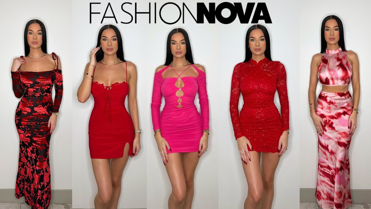 FASHION NOVA VALENTINES INSPIRED TRY ON HAUL