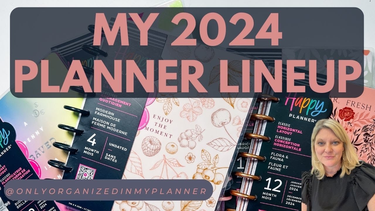 My 2024 Planner Lineup!