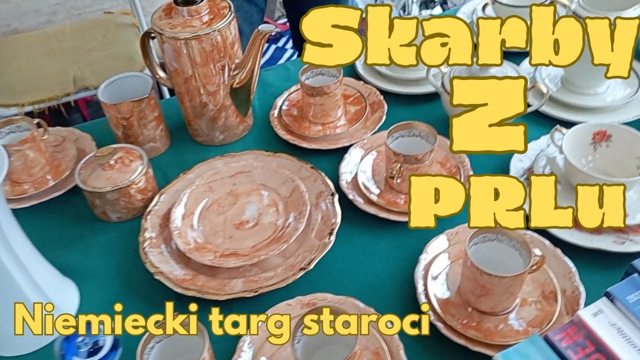 PCHLI TARG W NIEMCZECH ☺️ #antyki #flohmark #starocie #targ #vintage #fleamarket