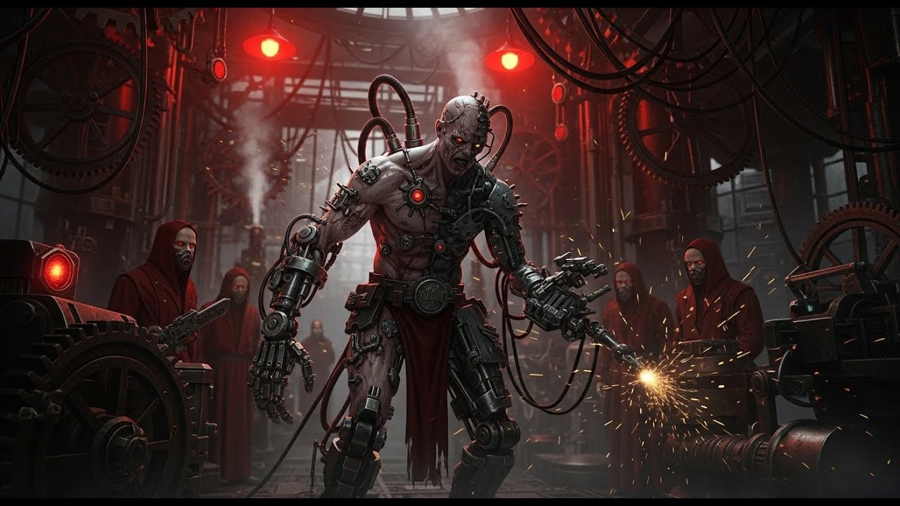 The Horrifying Life Of A Servitor In Warhammer 40K