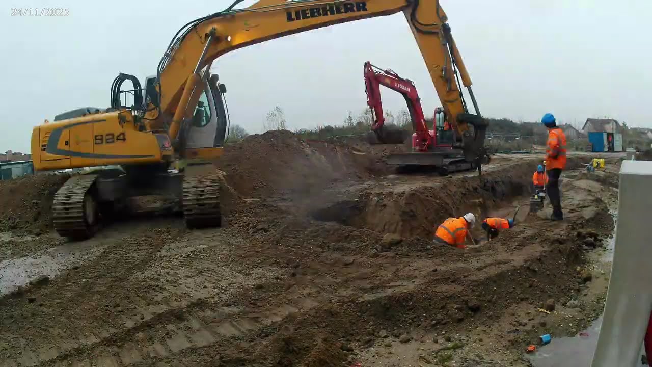 Viabilisation EU et AEP partie 2 en time lapse