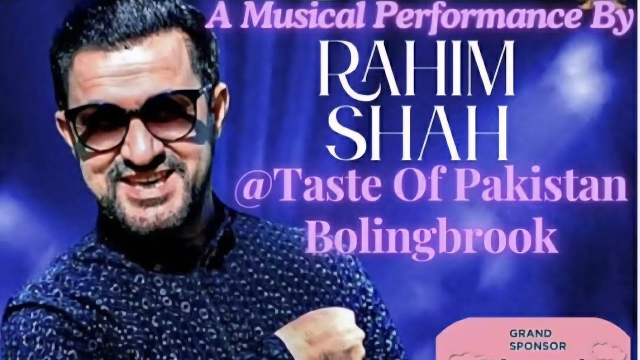 34th Annual flag hosting ceremony in chicago 23rd August 2025 || Rahim shah live musical performance