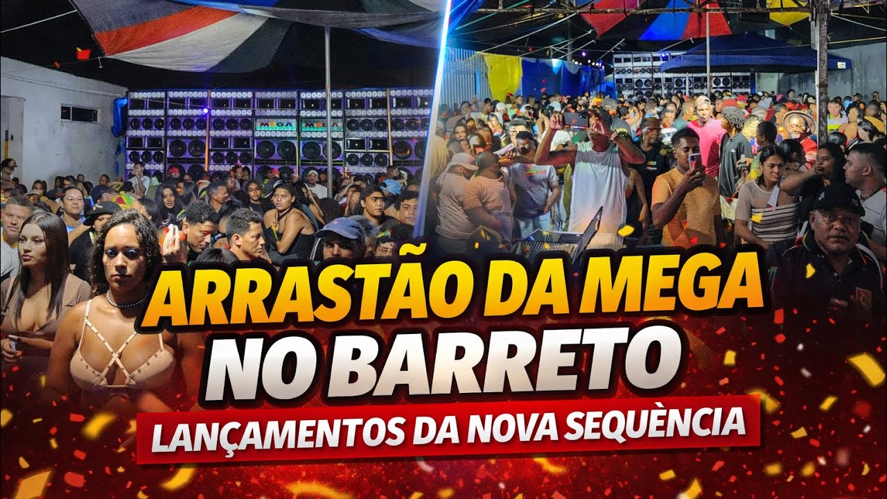 ARRASTÃO DA MEGA ITAMARATY NO BARRETO / A NOVA SEQUÊNCIA 2026💜