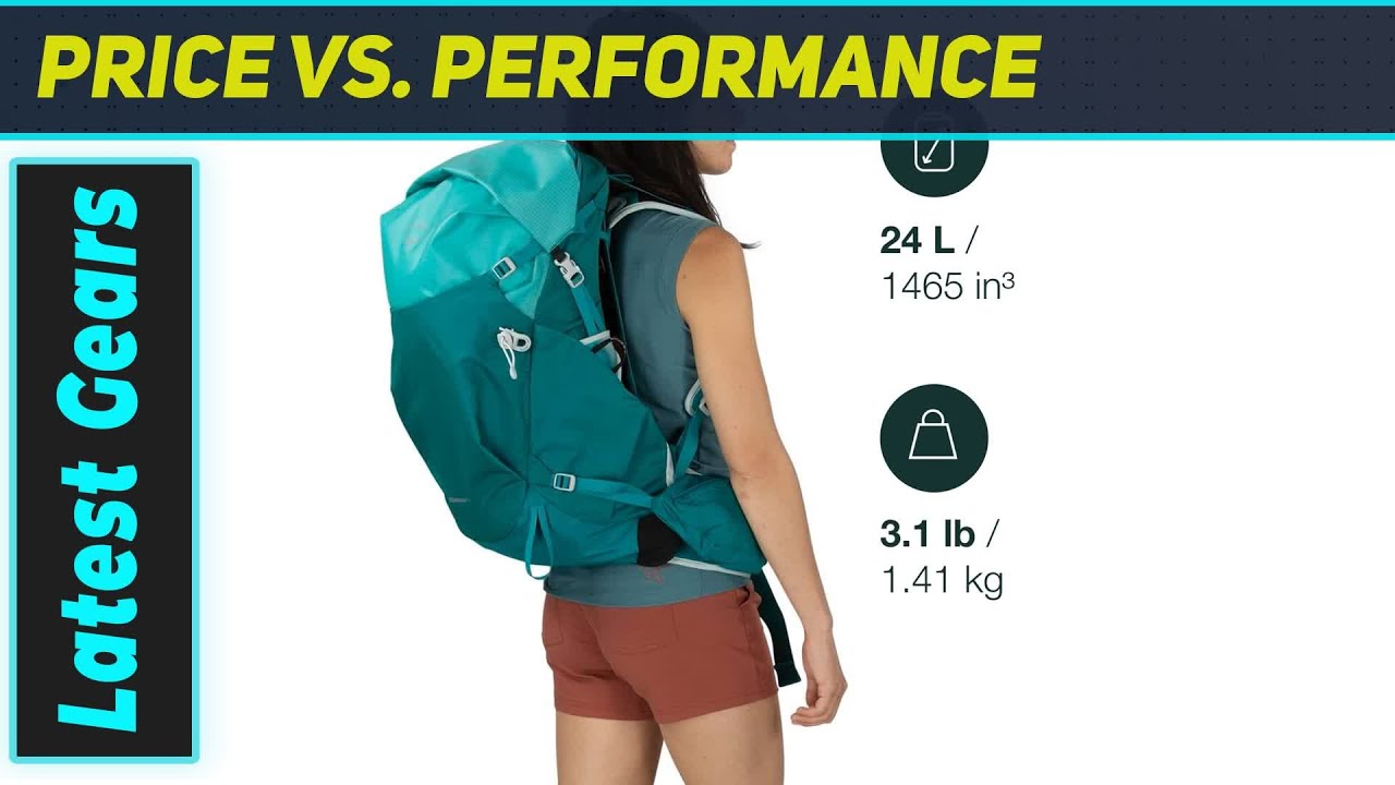 Рюкзак Osprey Downburst 24L: идеальный водонепроницаемый походный рюкзак?