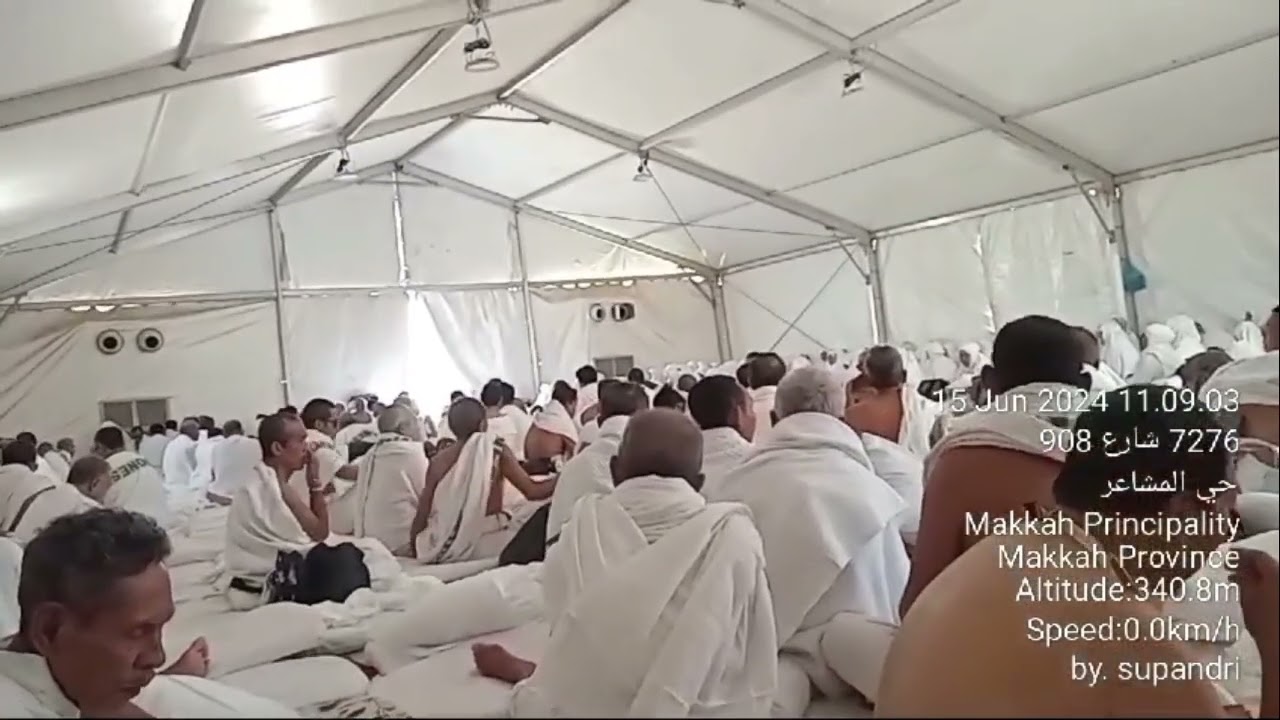 WUKUF DI-ARAFAH, MABIT MUZDALIFAH MALAM DI-MINA JEMAAH  HAJI '24, MELAKSANAKAN LEMPAR JUMRAH