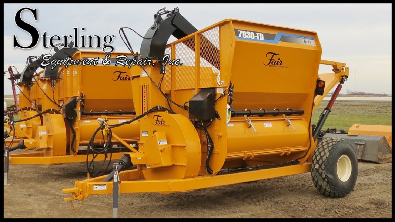 Fair MFG 7830-TD Bale Processor Demo - Sterling Equipment & Repair, Inc.