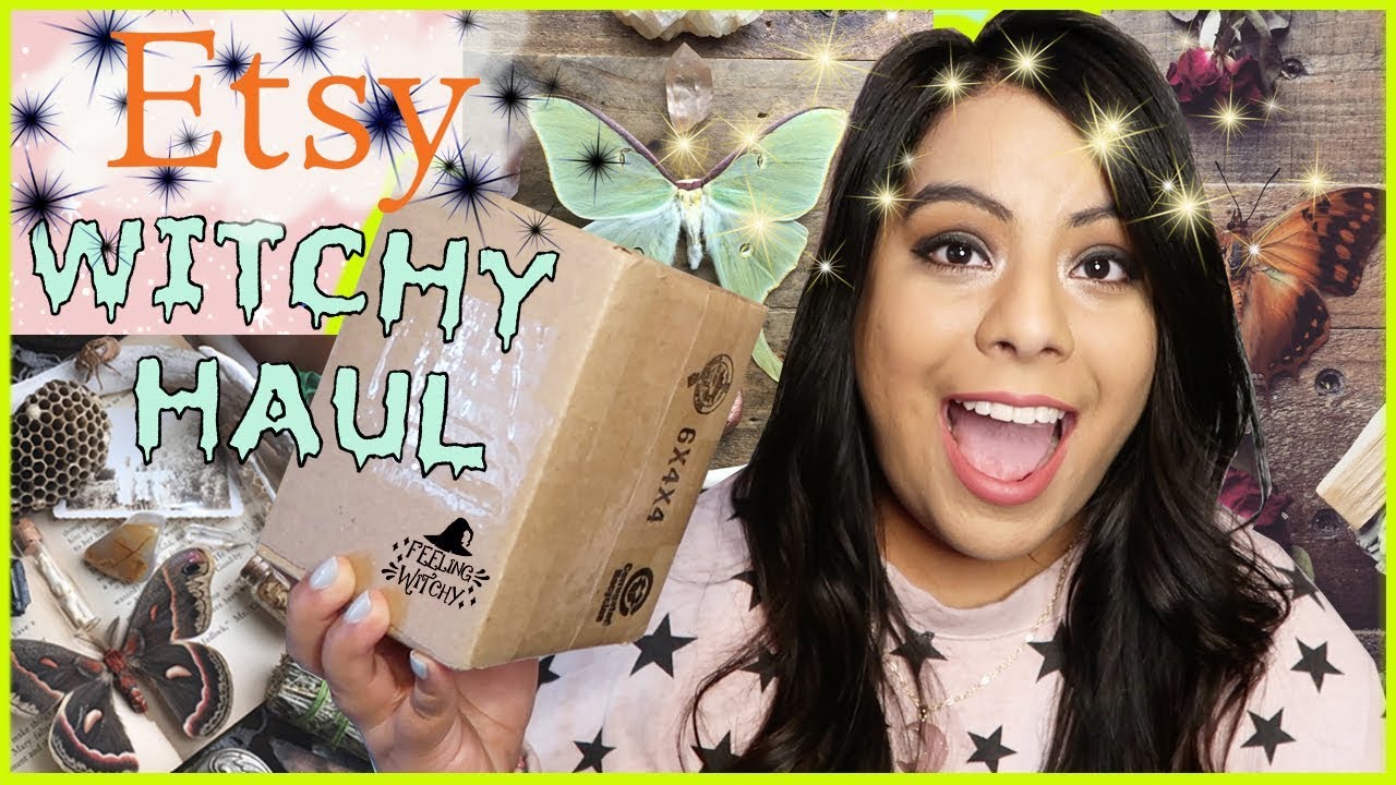 🔮WITCHY ETSY MYSTERY BOX | OF MOTH & MOON MYSTERY BOX | ETSY MYSTERY BOX |