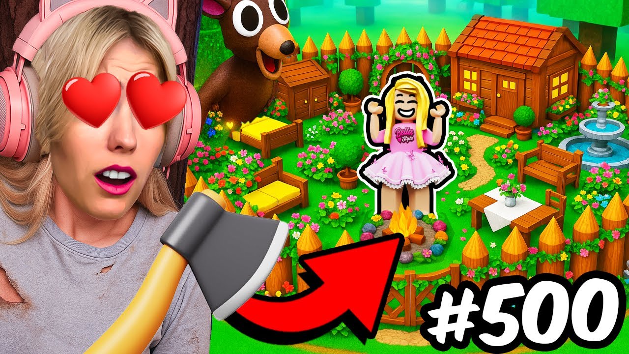 Zbudowałam NAJPIĘKNIEJSZĄ BAZĘ w 99 NOCY W LESIE w Roblox 🤩