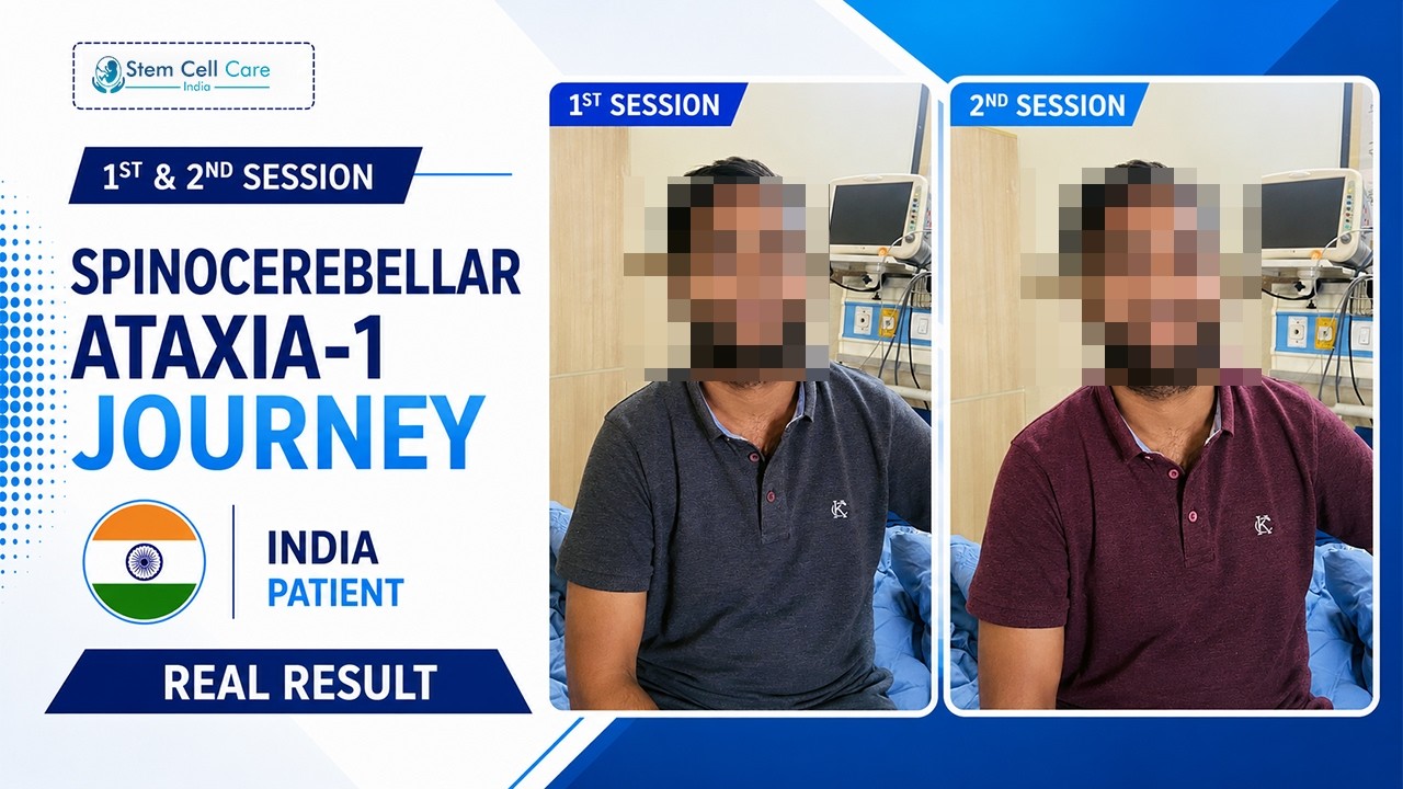 Indian Patient Shares His Journey After 1st & 2nd Stem Cell Sessions for Spinocerebellar Ataxia-1 |
