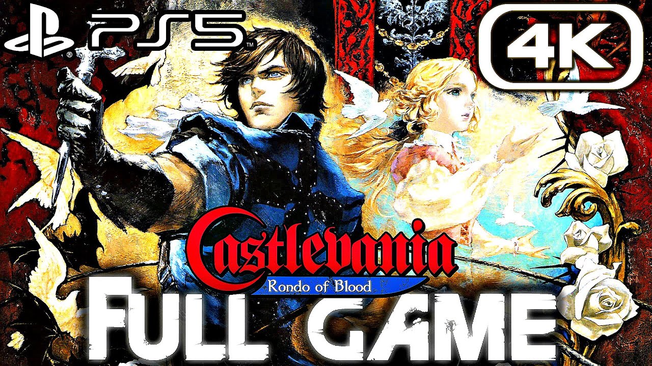 CASTLEVANIA RONDO OF BLOOD Gameplay Walkthrough FULL GAME 100% (4K 60FPS) No Commentary