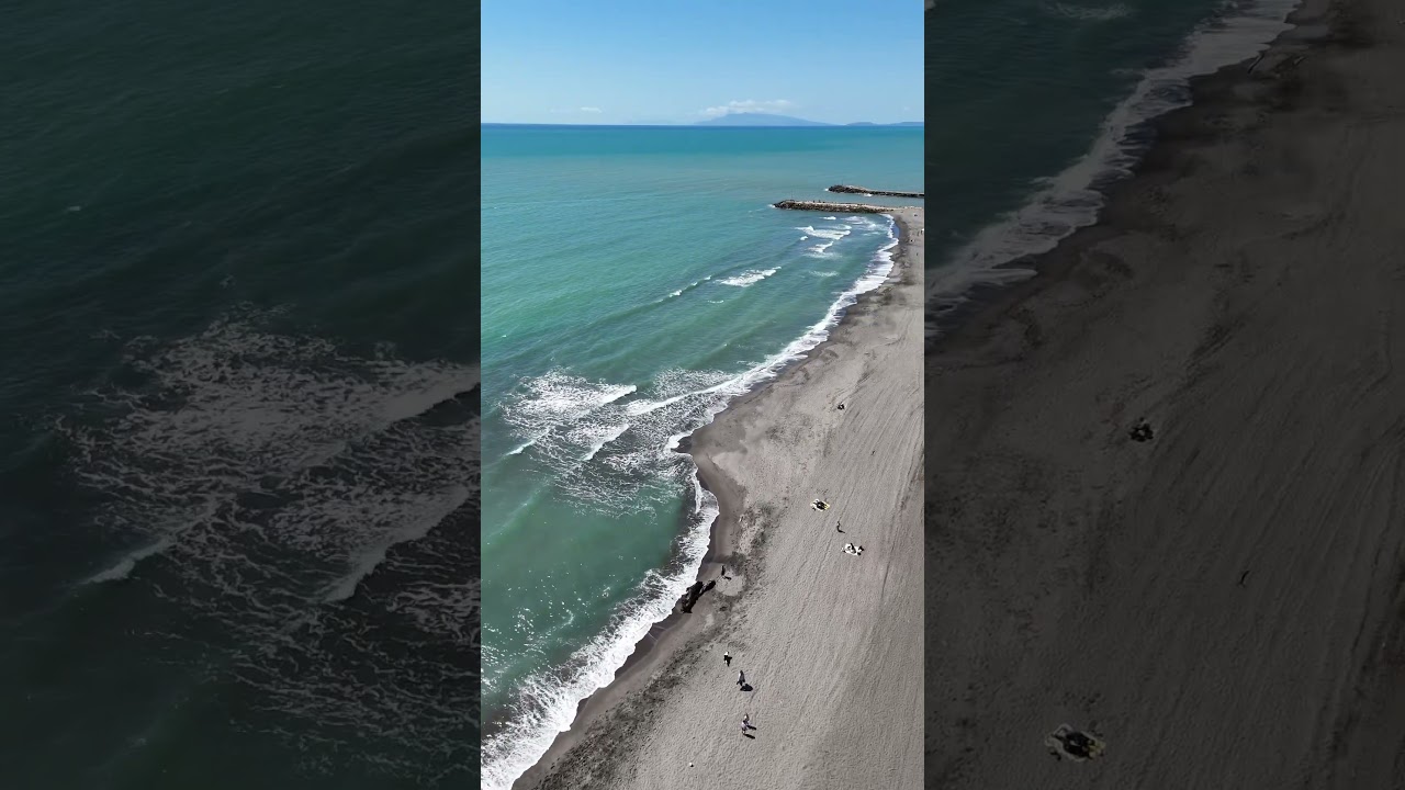 Mare a Montalto di Castro 25 Aprile 2025
