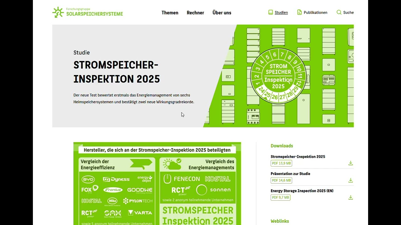 Stromspeicher bei Hybridwechselrichtern