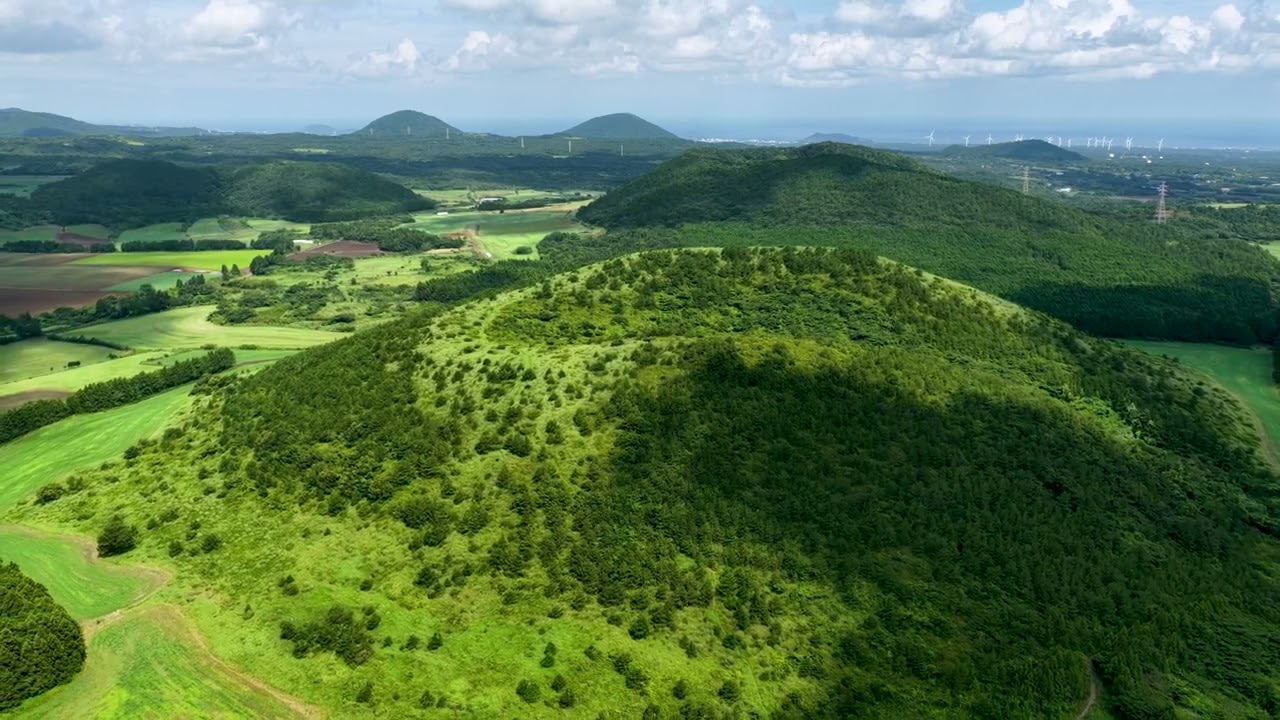 제주 안돌오름 드론 12