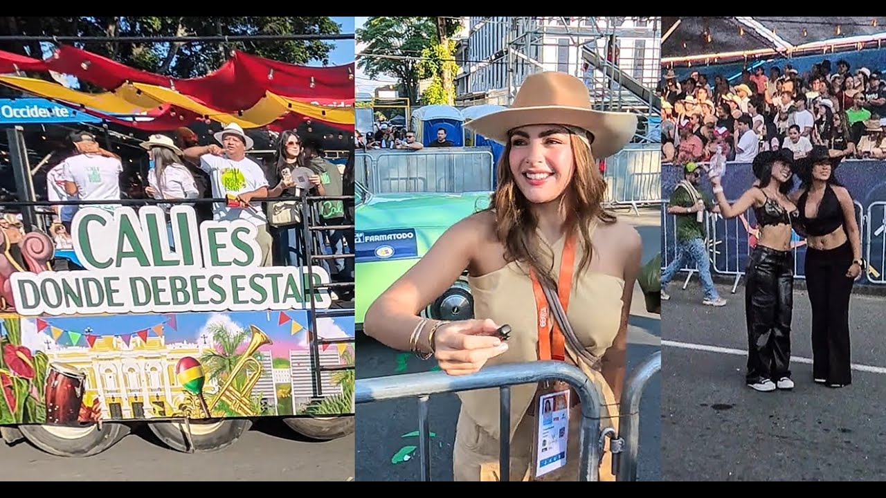 FERIA DE CALI 🎉 - DESFILE AUTOS CLASICOS Y ANTIGUOS