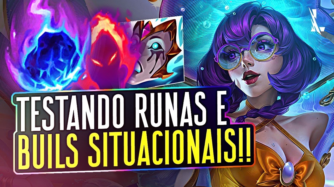 AS MELHORES BUILDS E RUNAS DA AURORA?? TESTANDO TUDO!! | LoL Wild Rift