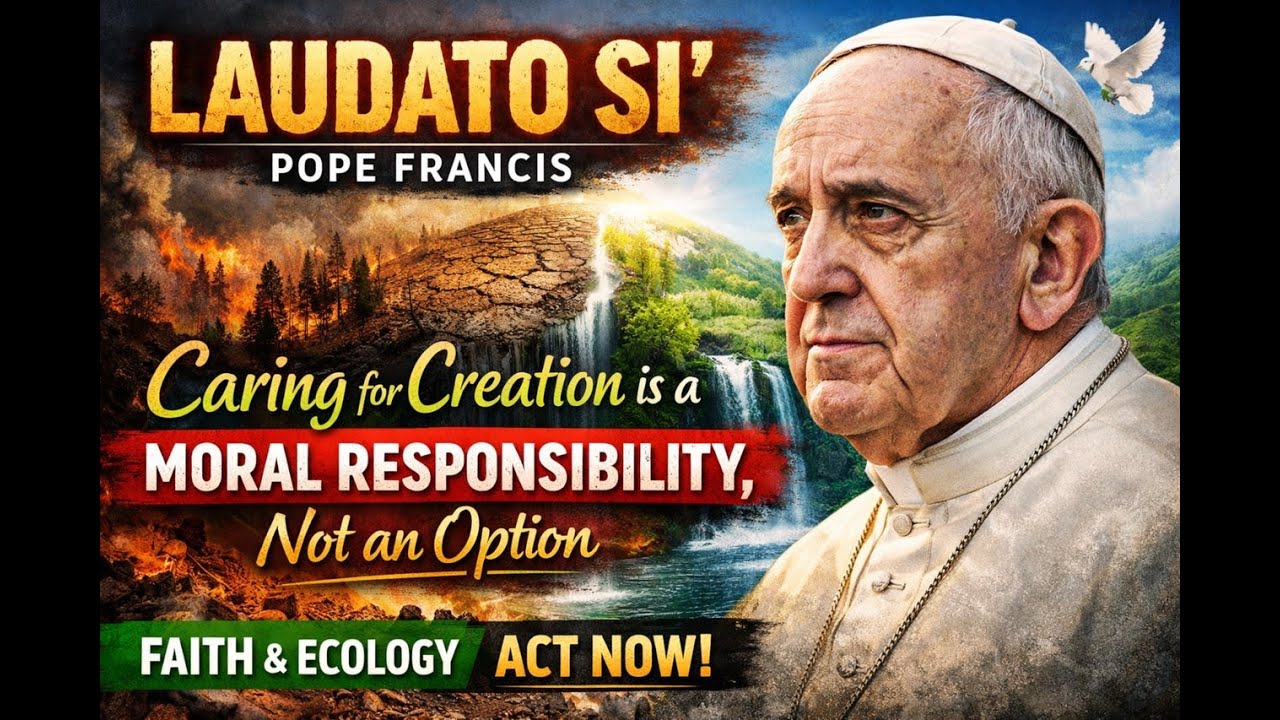 Laudato Si’ – Pope Francis | Caring for Creation Is a Moral Responsibility, Not an Option