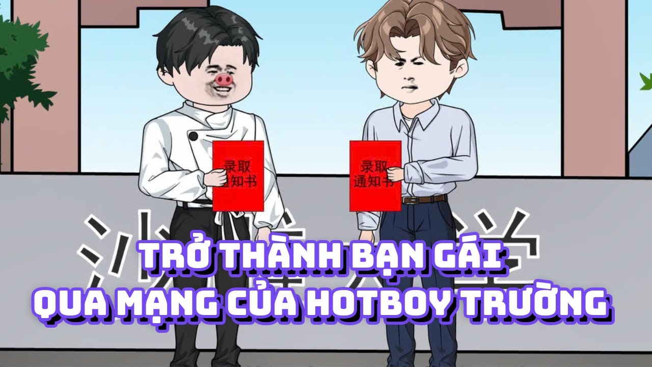 Trở Thành Bạn Gái Qua Mạng Của Hotboy Trường (BL) | Short | Ivy Vietsub