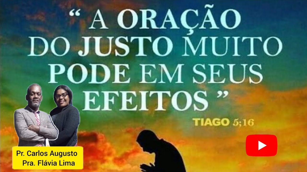 Participe agora mesmo! 
 Oração e Palavra de Esperança com o Pastor Carlos Augusto.
Uma mensagem que