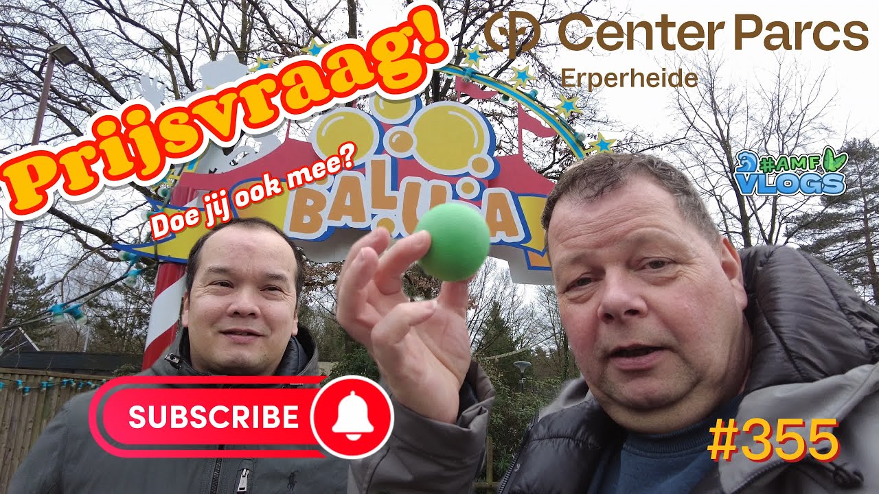 PRIJSVRAAG! | BALUBA CENTER PARCS ERPERHEIDE | HET INDOOR SPEELPARADIJS #centerparcsvlog #erperheide